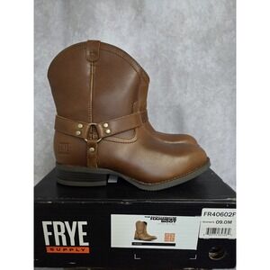 Frye Harness Boots Women Size 9 – Western Moto Leather Boots (#D36)